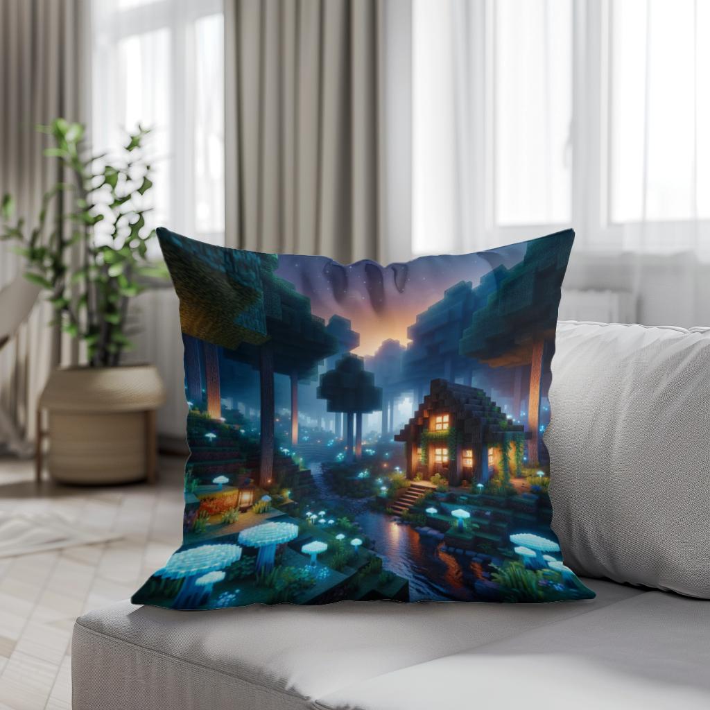 Whisperwood Grove Cotton Cushion