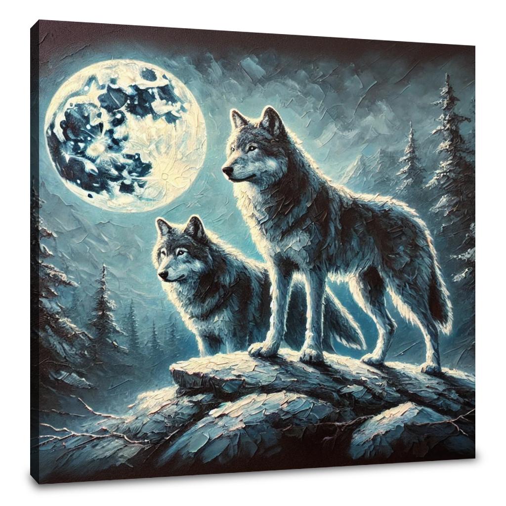 Lunar Majesty Canvas