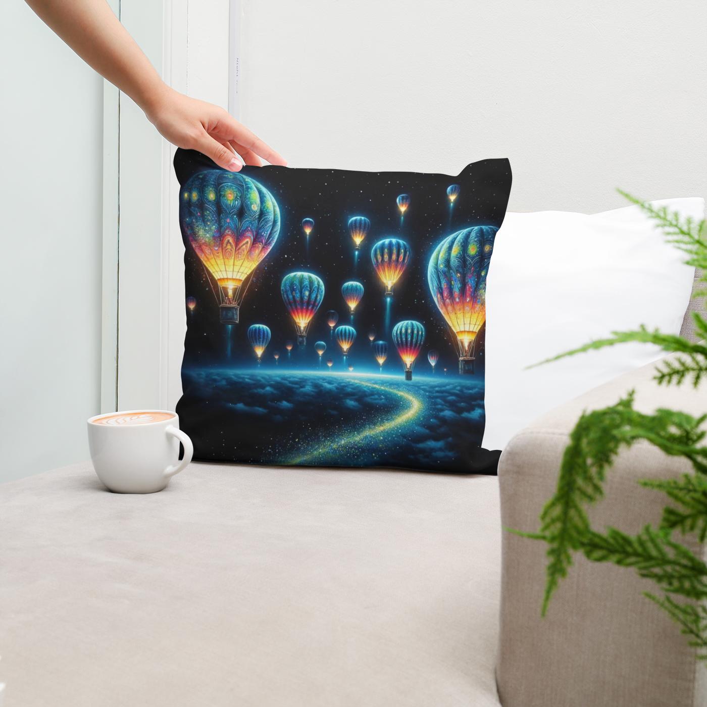Midnight Enchantment Cotton Cushion
