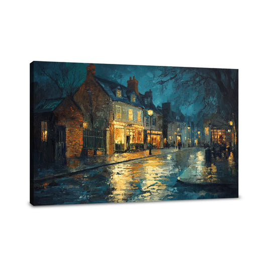 Midnight Elm Hill Canvas