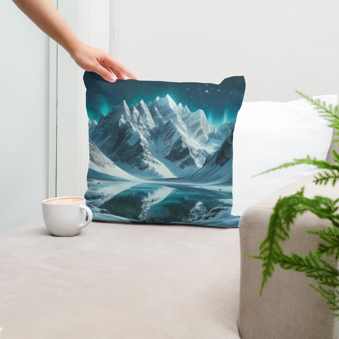 Stellar Peaks Cotton Cushion