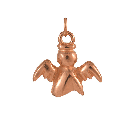 9ct Rose Gold Angel Charm