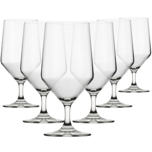 Murray Stemmed Beer Glasses - 460ml - Set of 6