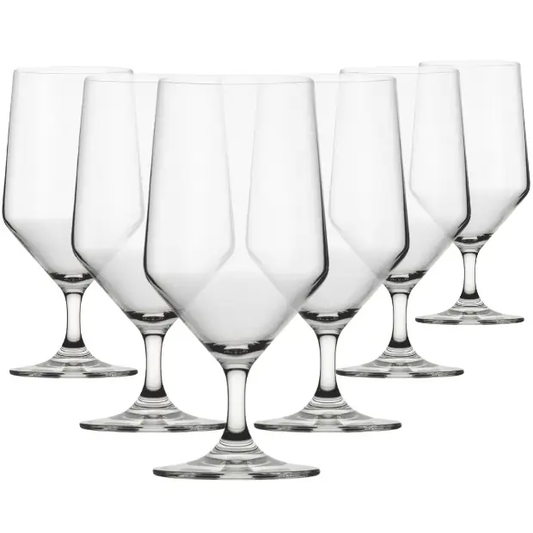 Murray Stemmed Beer Glasses - 460ml - Set of 6