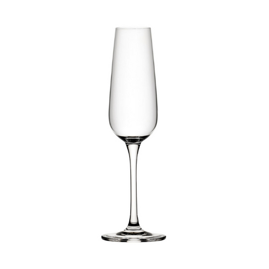 Mississippi Glass Flutes - 210ml - Set of 6