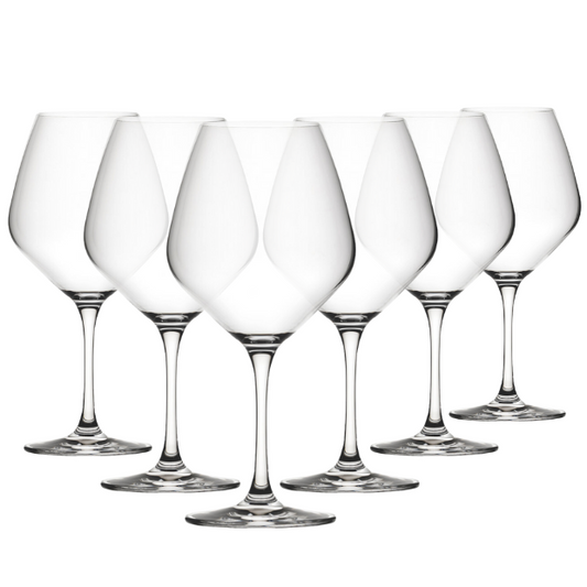 Seine Burgundy Wine Glasses - 630ml - Set of 6