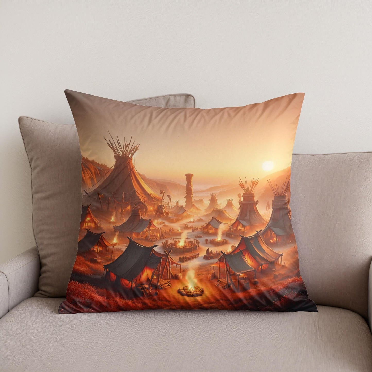 Tauren Twilight Cotton Cushion