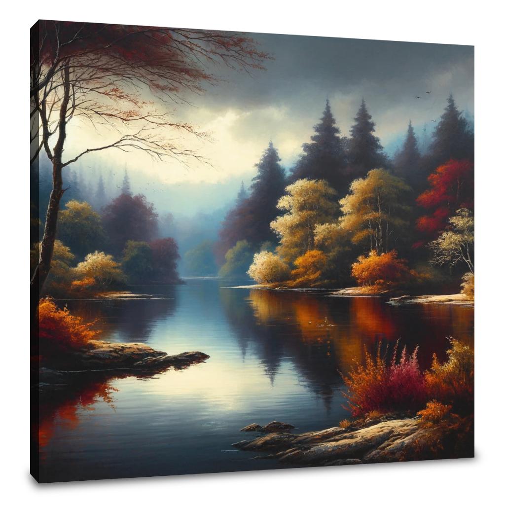 Autumn Tranquility Canvas