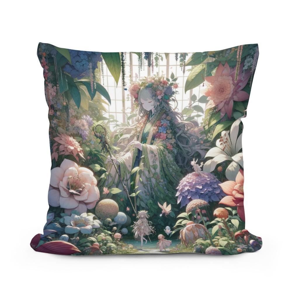 Secret Garden's Guardian Cotton Cushion