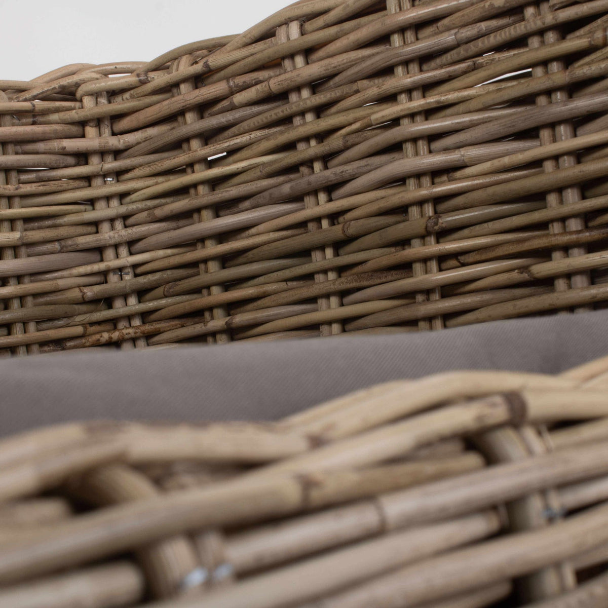Luxury Rattan Dog Sofa Bed - Medium