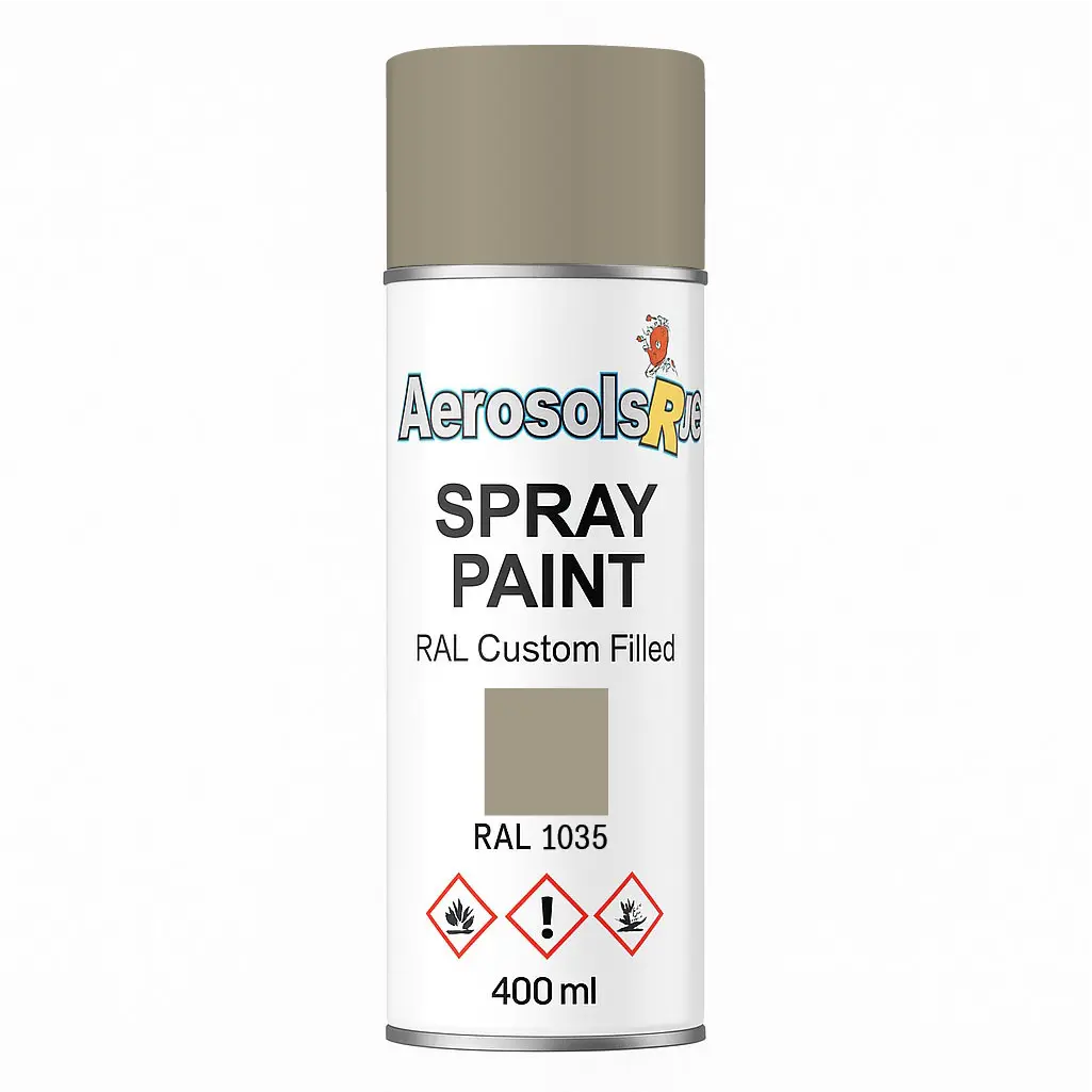 RAL 1035 Pearl Beige - 400ml Aerosol Spray Paint Any Finish