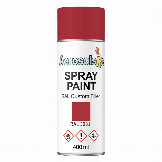 RAL 3031 - 400ml Aerosol Spray Paint Any Finish