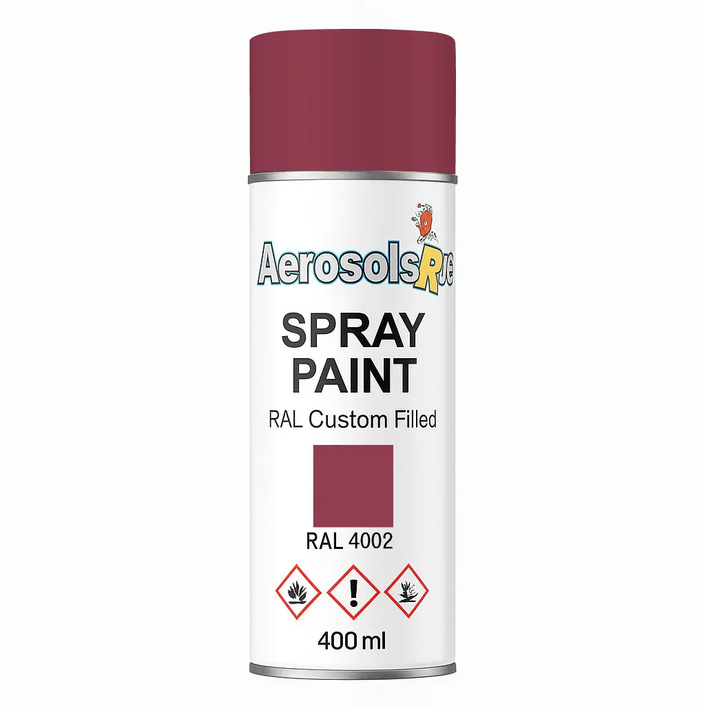 RAL 4002- 400ml Aerosol Spray Paint Any Finish