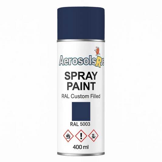 RAL 5003- 400ml Aerosol Spray Paint Any Finish