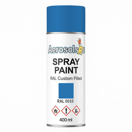 RAL 5015 - 400ml Aerosol Spray Paint Any Finish
