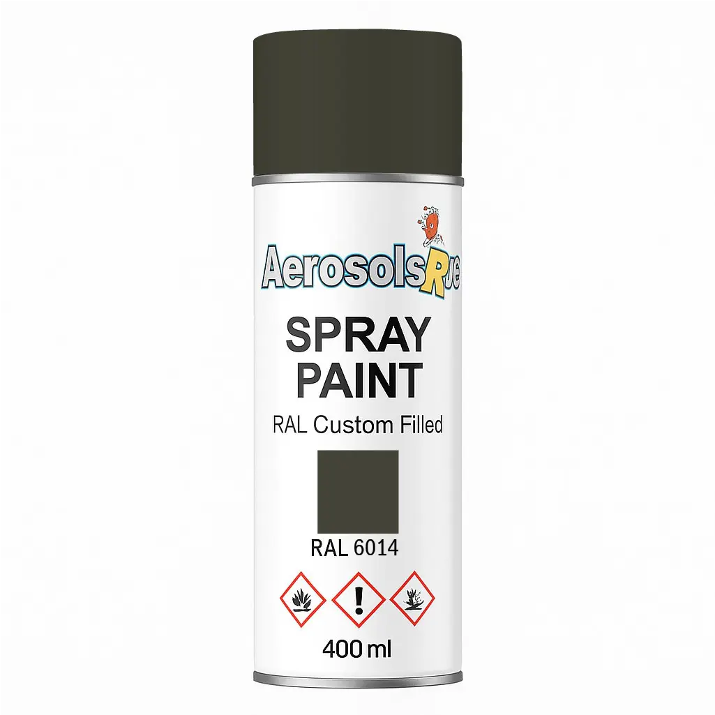 RAL 6014- 400ml Aerosol Spray Paint Any Finish