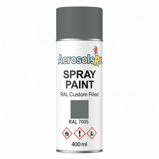 RAL 7005- 400ml Aerosol Spray Paint Any Finish