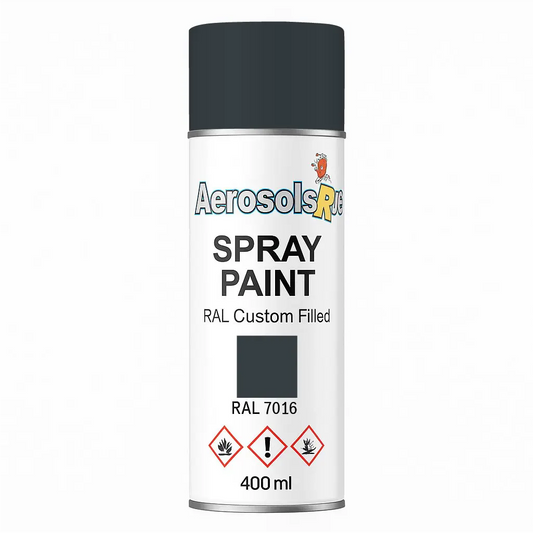 RAL 7016- 400ml Aerosol Spray Paint Any Finish