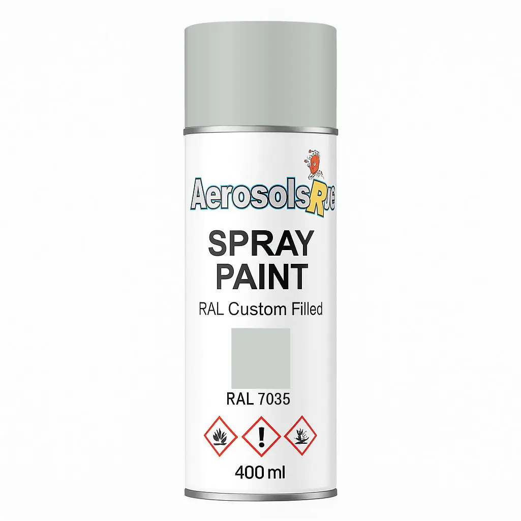 RAL 7035- 400ml Aerosol Spray Paint Any Finish