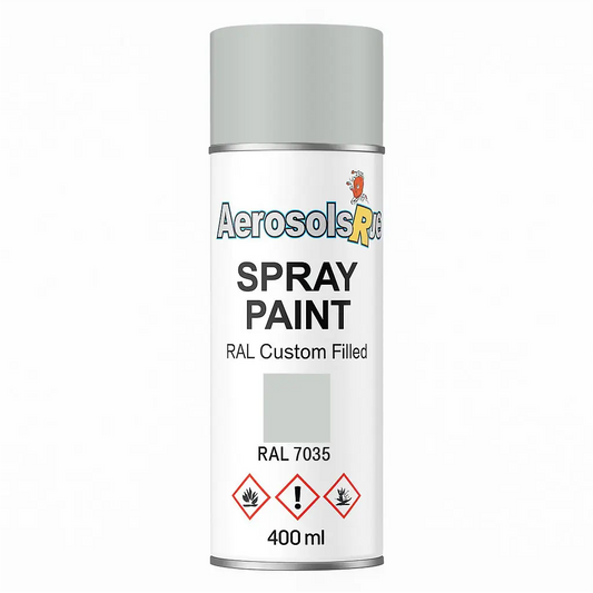 RAL 7035- 400ml Aerosol Spray Paint Any Finish