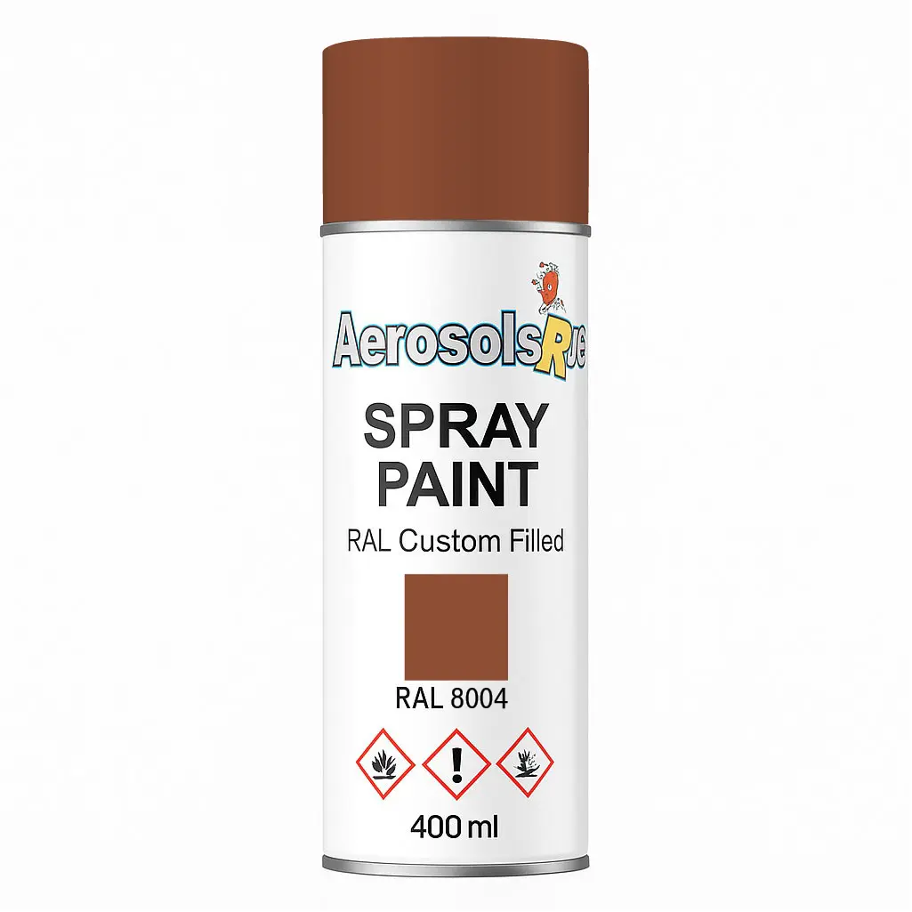 RAL 8004- 400ml Aerosol Spray Paint Any Finish