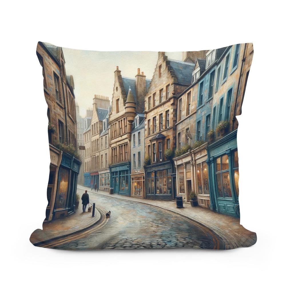 Morning Serenity in Dundee Cotton Cushion