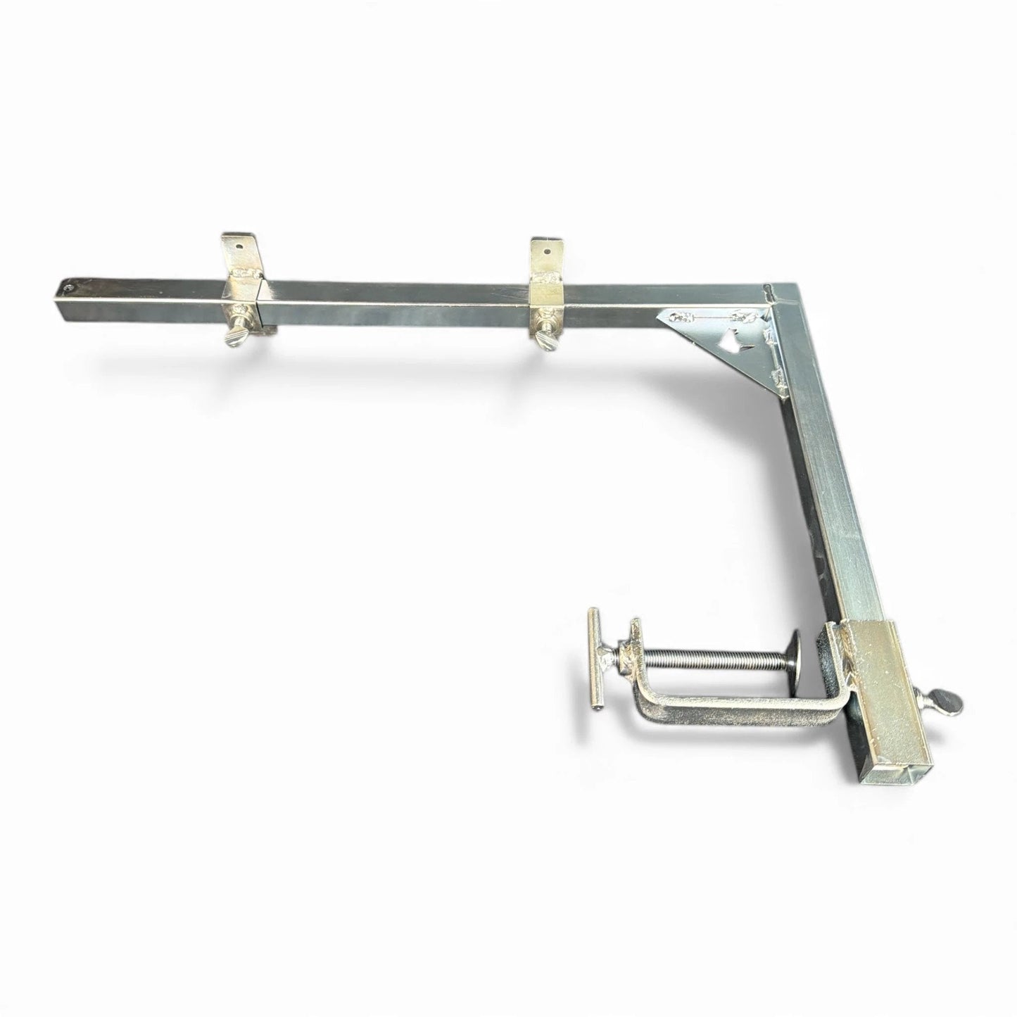 Rhinobuild Gallows Bracket with Timber and Profile Clamps