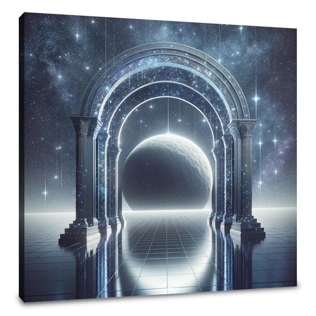 Starry Gateway Canvas