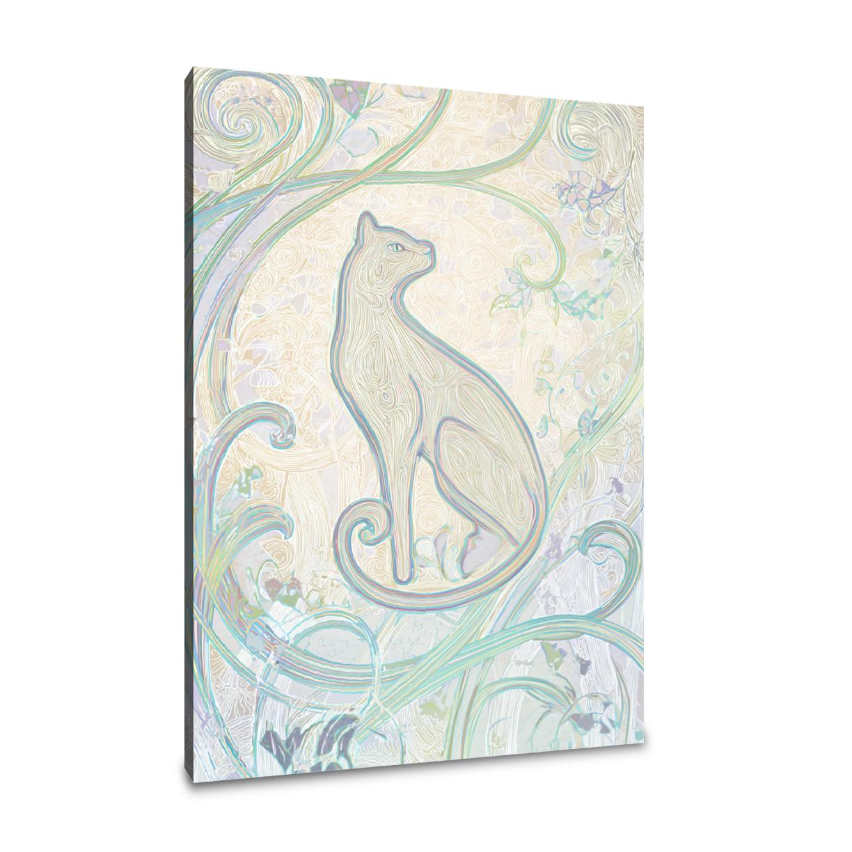 Feline Graceful Elegance Canvas