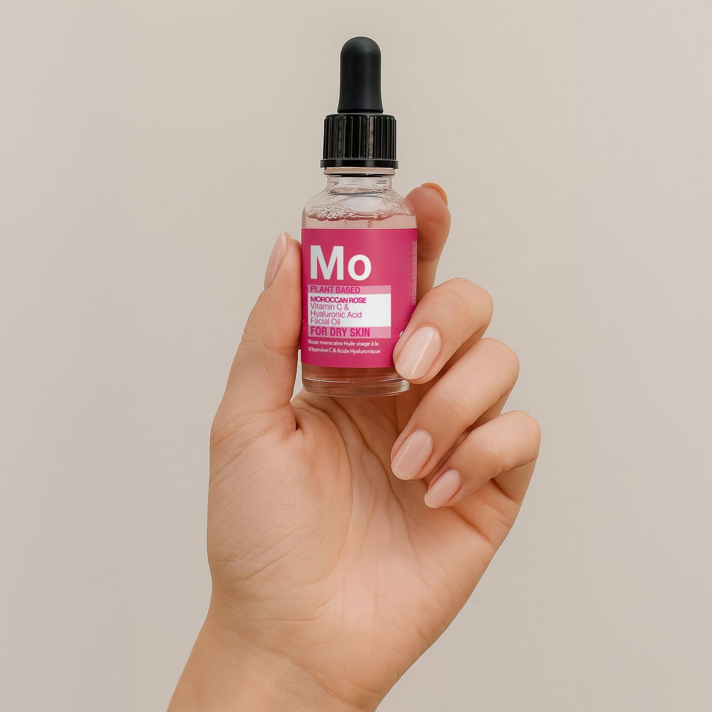 Moroccan Rose Facial Oil with Hyaluronic Acid & Vitamin C
