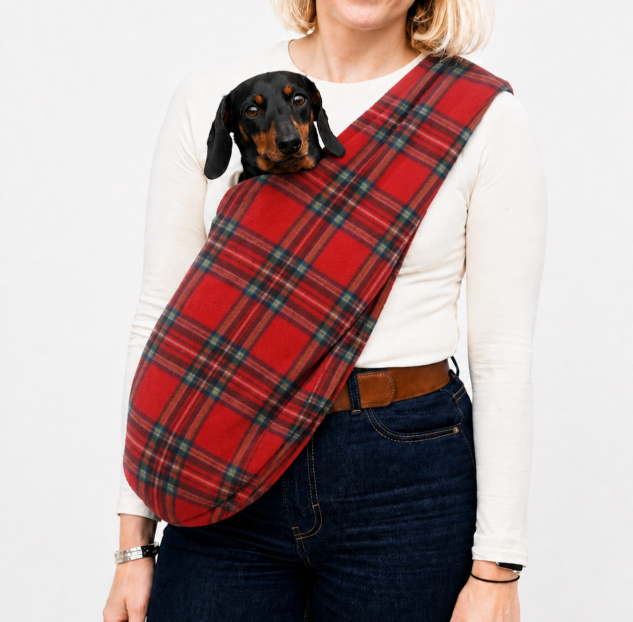 Standard Size Fleece Dog Sling Carriers - Ready to Ship