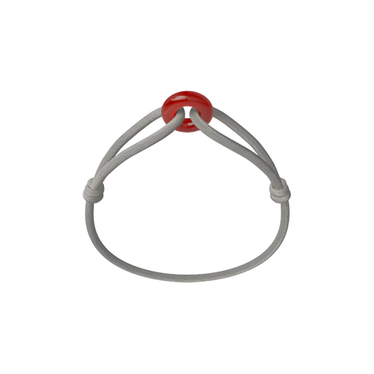 Red Soho Cord Bracelet