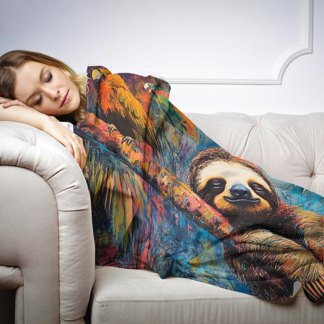 Sloth Serenity Blanket