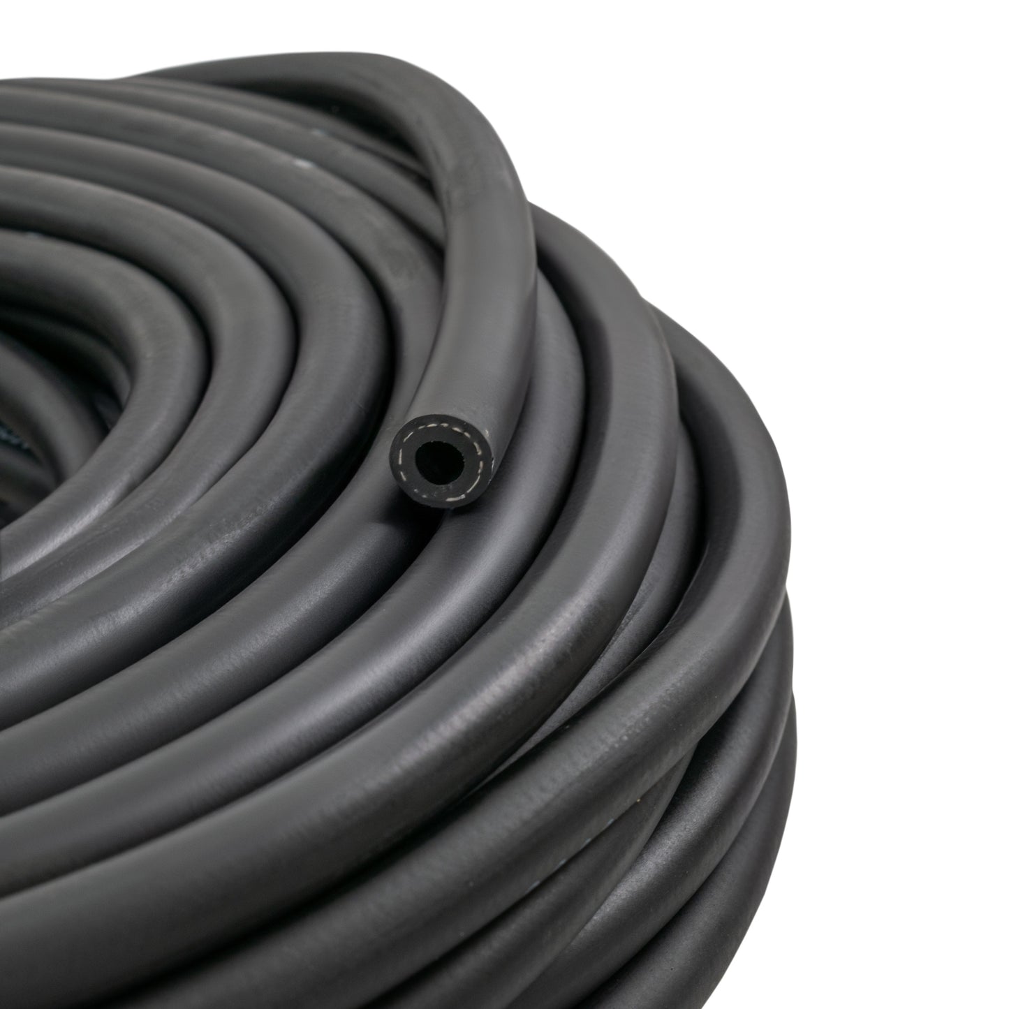 Rubber 6mm Braided Fuel, Oil Hose SAE J30 R6