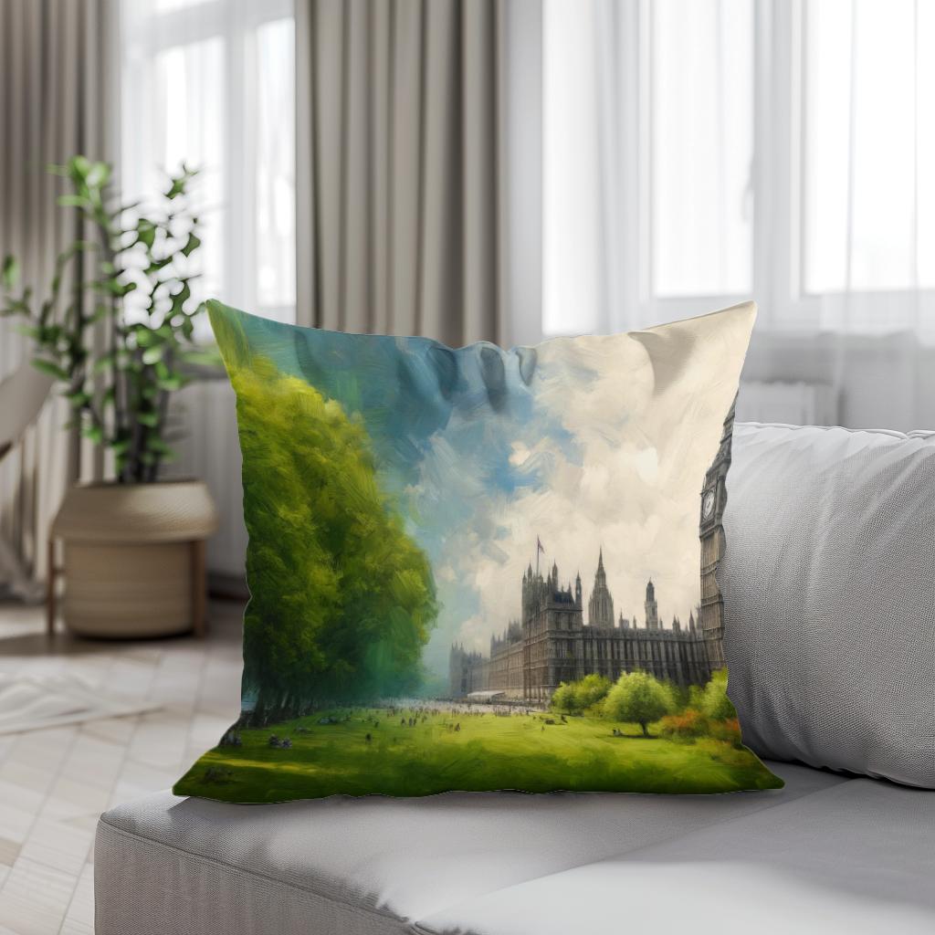 London Serene Transition Cotton Cushion