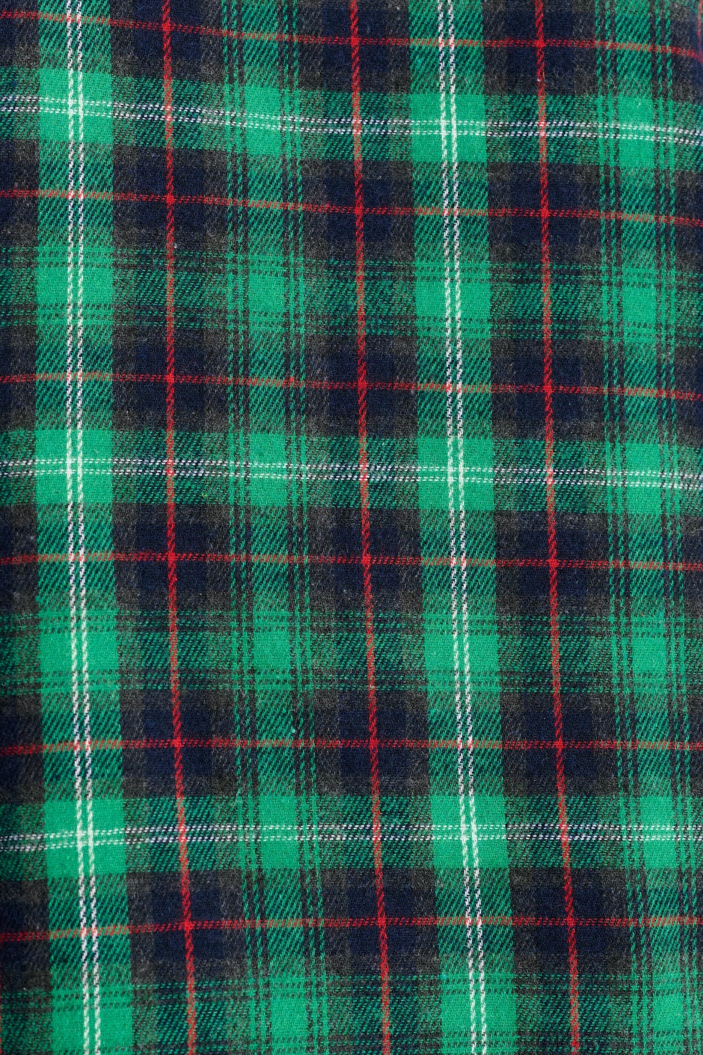 Bia Winter Check Button Through Skirt – Green