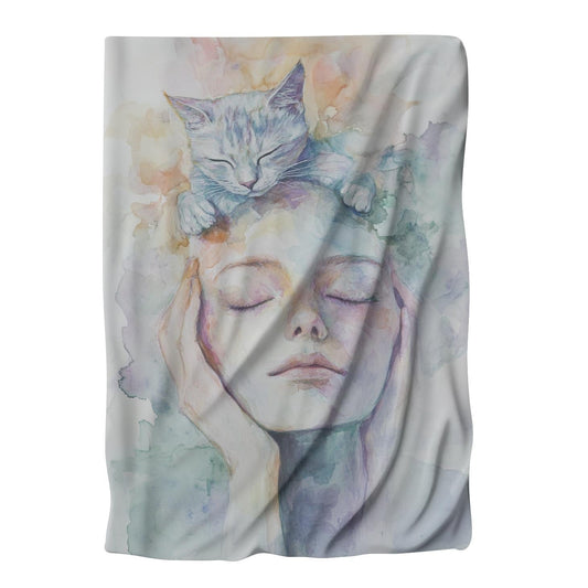 Feline Reverie Blanket