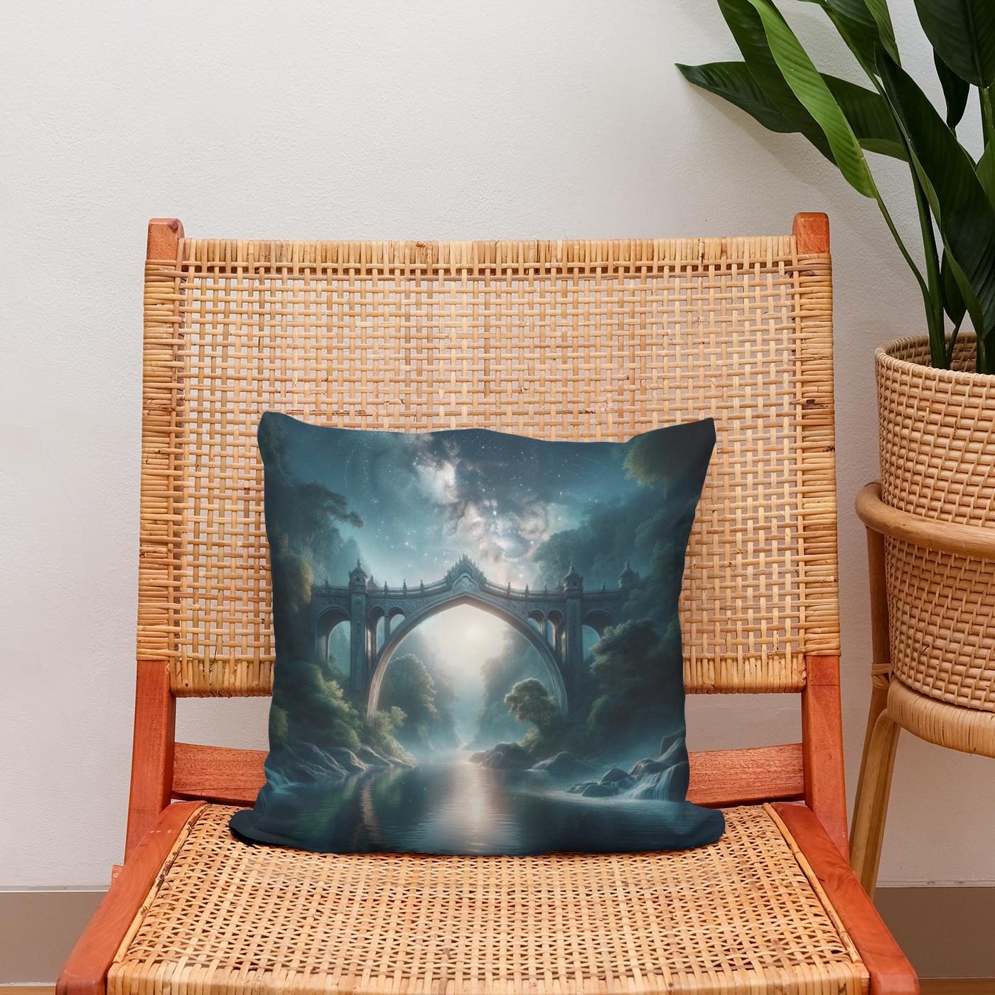Galactic Bridge Cotton Cushion