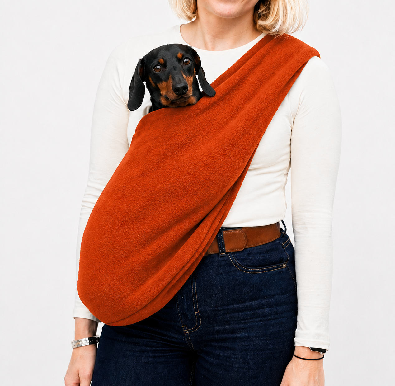 Standard Size Fleece Dog Sling Carriers - Ready to Ship