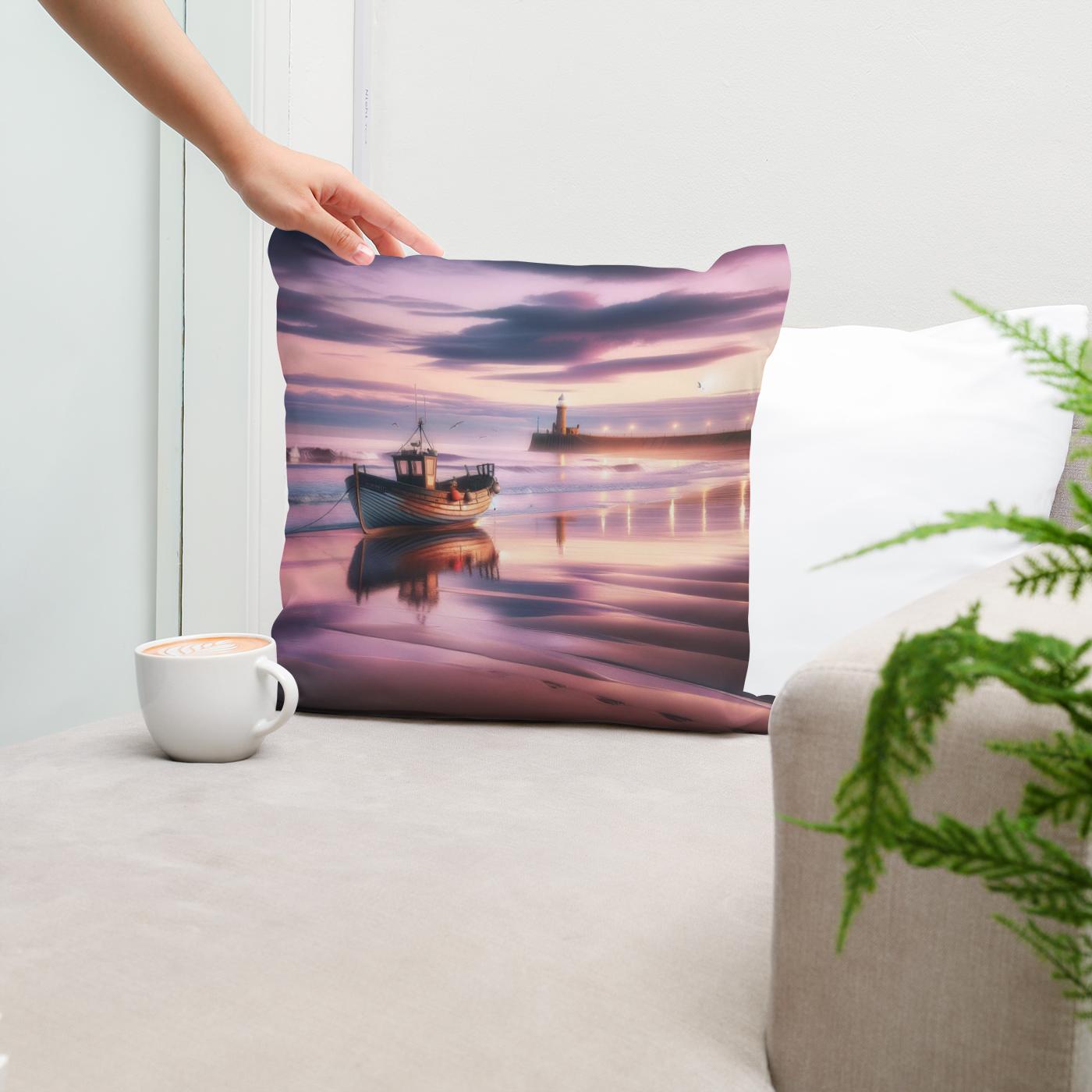 Newcastle Dusk Serenity Cotton Cushion