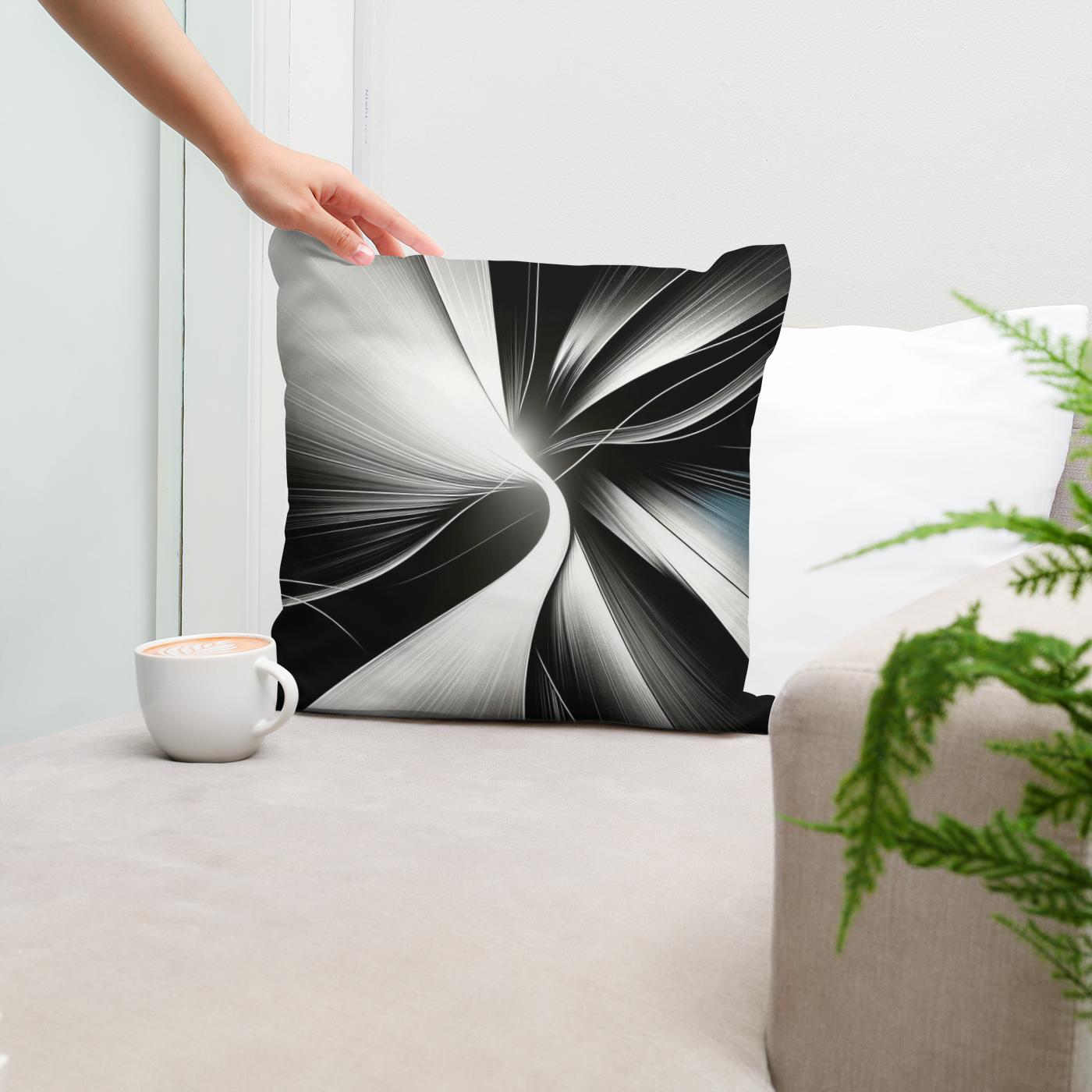 Contrast Harmony Cotton Cushion