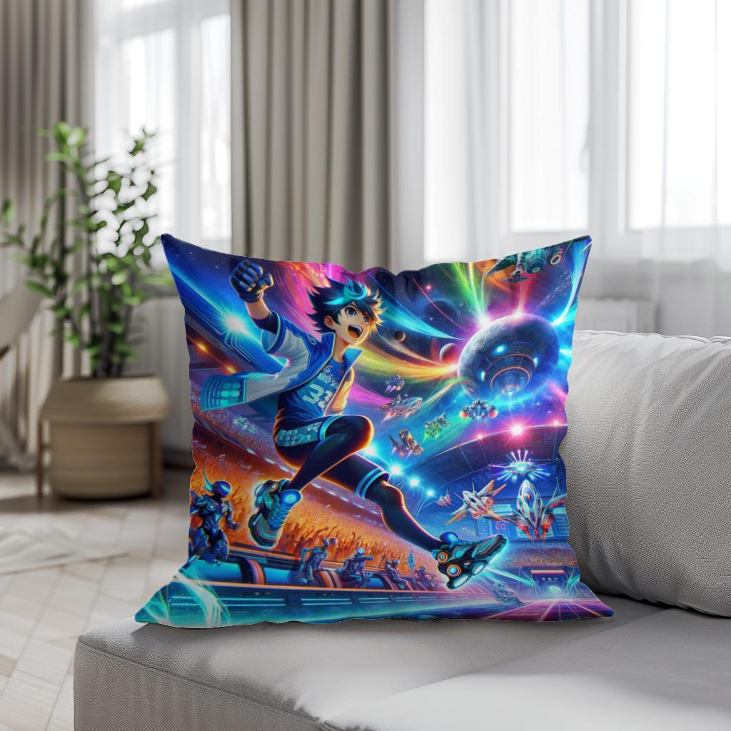 Interstellar Sports Showdown Cotton Cushion