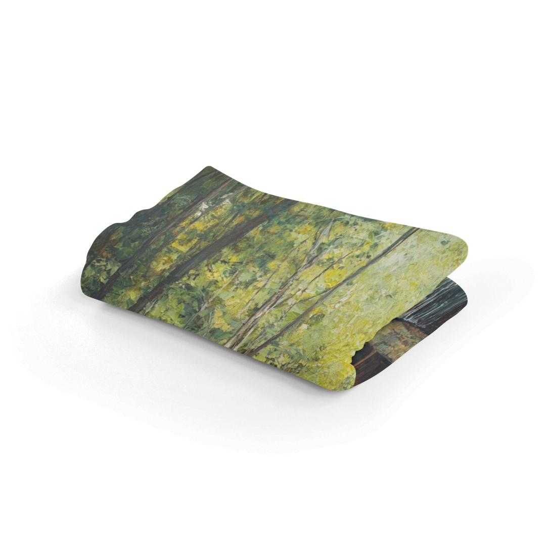 Mystical Midday Fallingwater Blanket