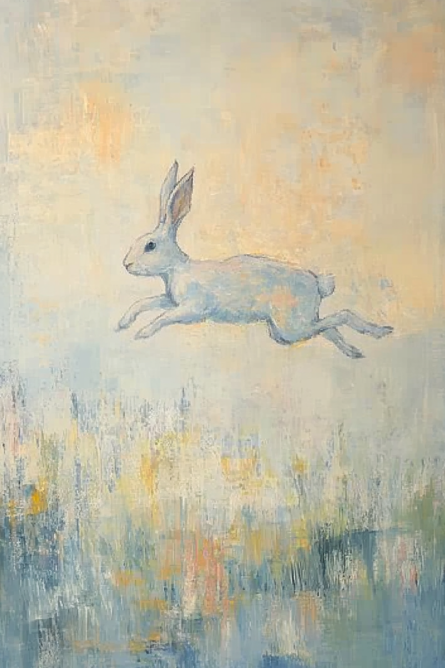 Rabbit's Path Canvas