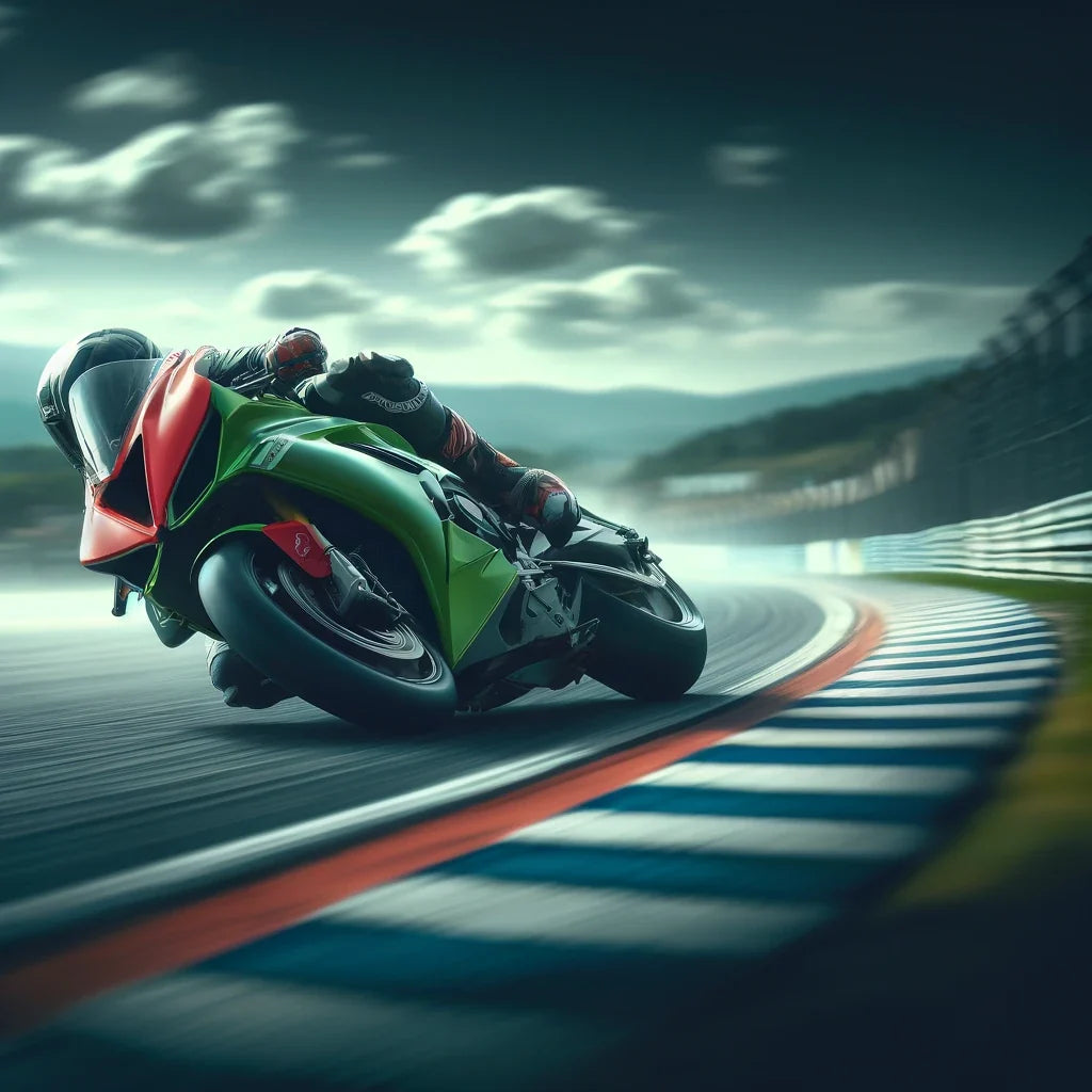 Racetrack Rush Canvas