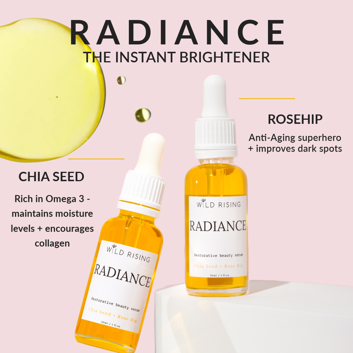 Radiance - Rosehip & Chia Face Oil