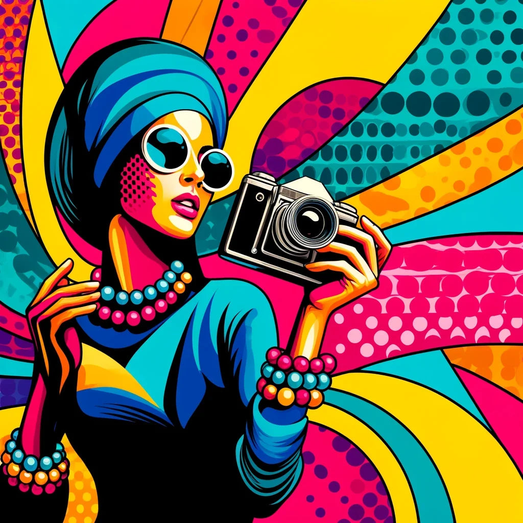 Radiant Retro Canvas
