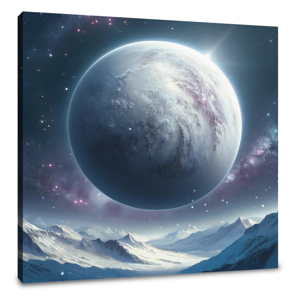 Ice Planet Canvas