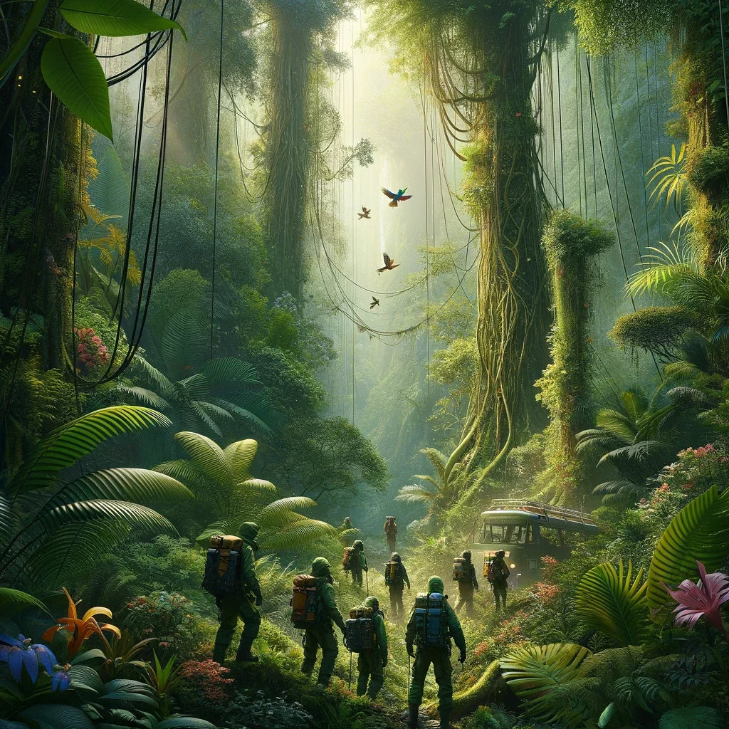 Rainforest Quest Canvas