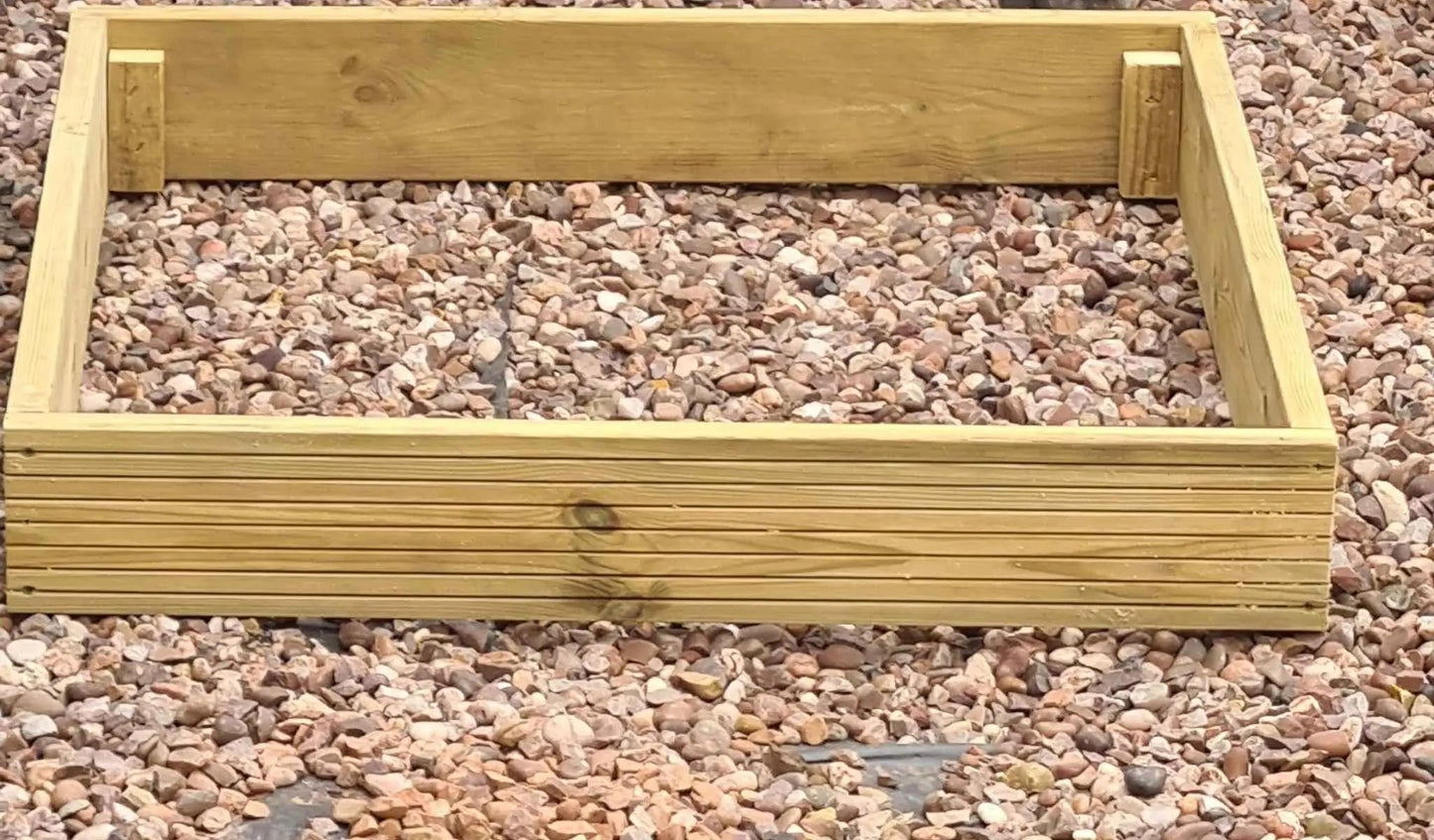 Tanalised Decking Timber Raised Bed Frame Planter